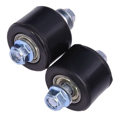Saihisday Black Lower Chain Roller Guide Set Replacement for One size,