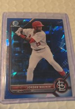 2022 Bowman Chrome Draft Sapphire Edition - Jordan Walker #BDC-36 (RC)