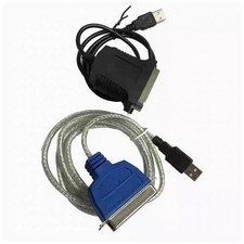USB to IEEE 1284 Parallel Printer Cable 36 Pin USB 2.0 Plug Play Centronics