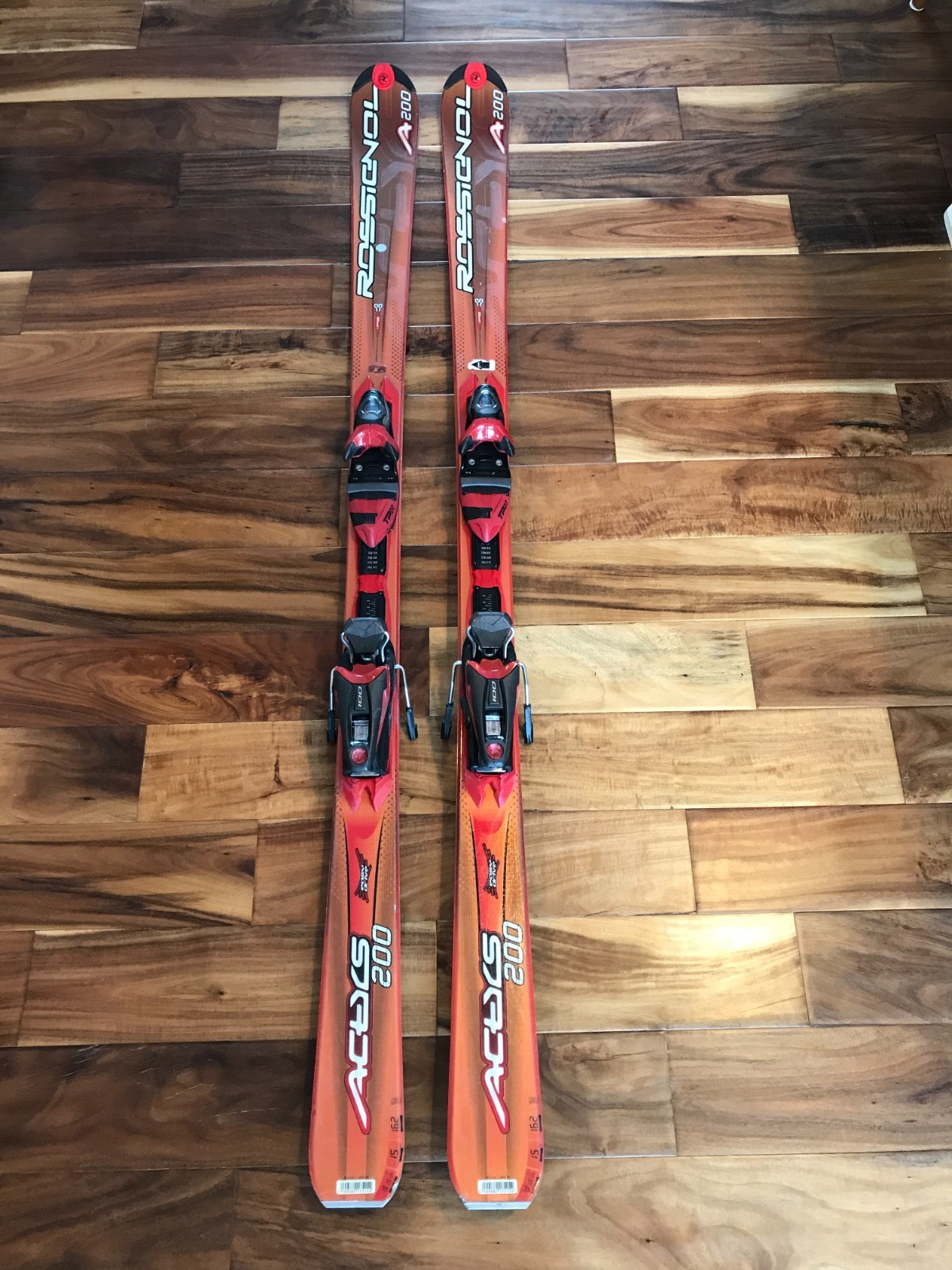 Rossignol ACTYS 200 A200 Adult Downhill Skis 162 CM With Axium 100 Bindings