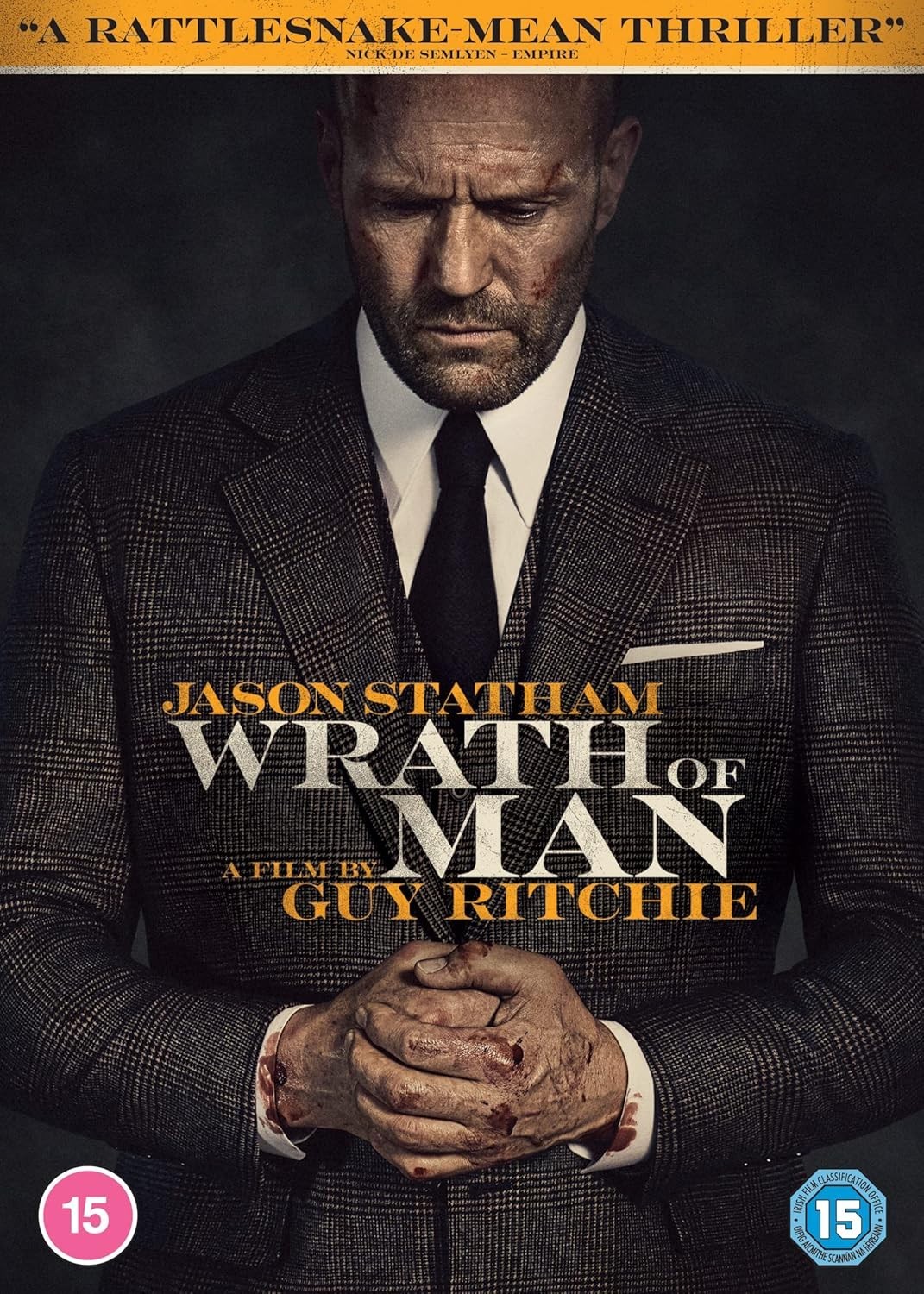 Wrath of Man - DVD 2021 - Guy Ritchie, Jason Statham