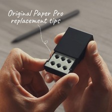 Group Vertical Original Remarkable Paper Pro Pen Replacement Tips - Set Black