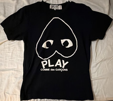 Comme Des Garcons Play Heart Logo Mens Black ...