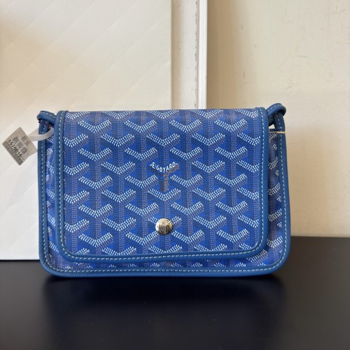 Goyard Pre-Owned Authentic Clutch Blue Canvas Free Tracked Shipping