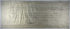 Abraham Lincoln Appointment Signed for African American during Battle Gettysburg
