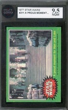 1977 Star Wars #211 A Proud Moment KSA 9.5 *DS15868