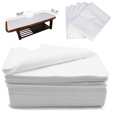 30 Count Professional Bed Spa Massage Sheets Disposable Fitted 31.5" x 70.9"