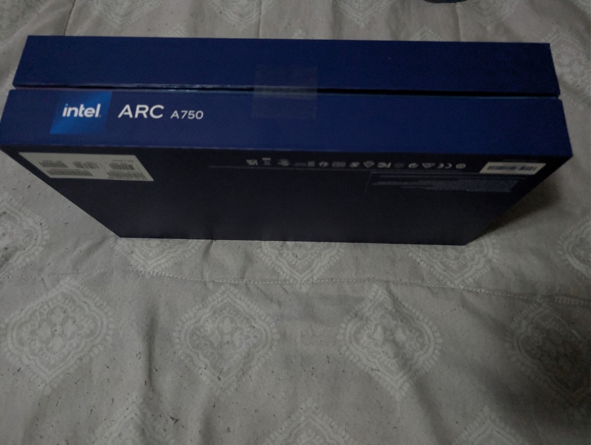 Intel ARC A750 Limited Edition 8GB GDDR6 Graphic Card New Factory Sealed |  eBay
