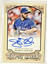 2014 Topps Gypsy Queen - Autographs Steve Delabar #GQA-SD (AU)