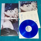 Original 1986 LE New Zealand Deep Blue Vinyl Pressing Madonna True Blue  LP