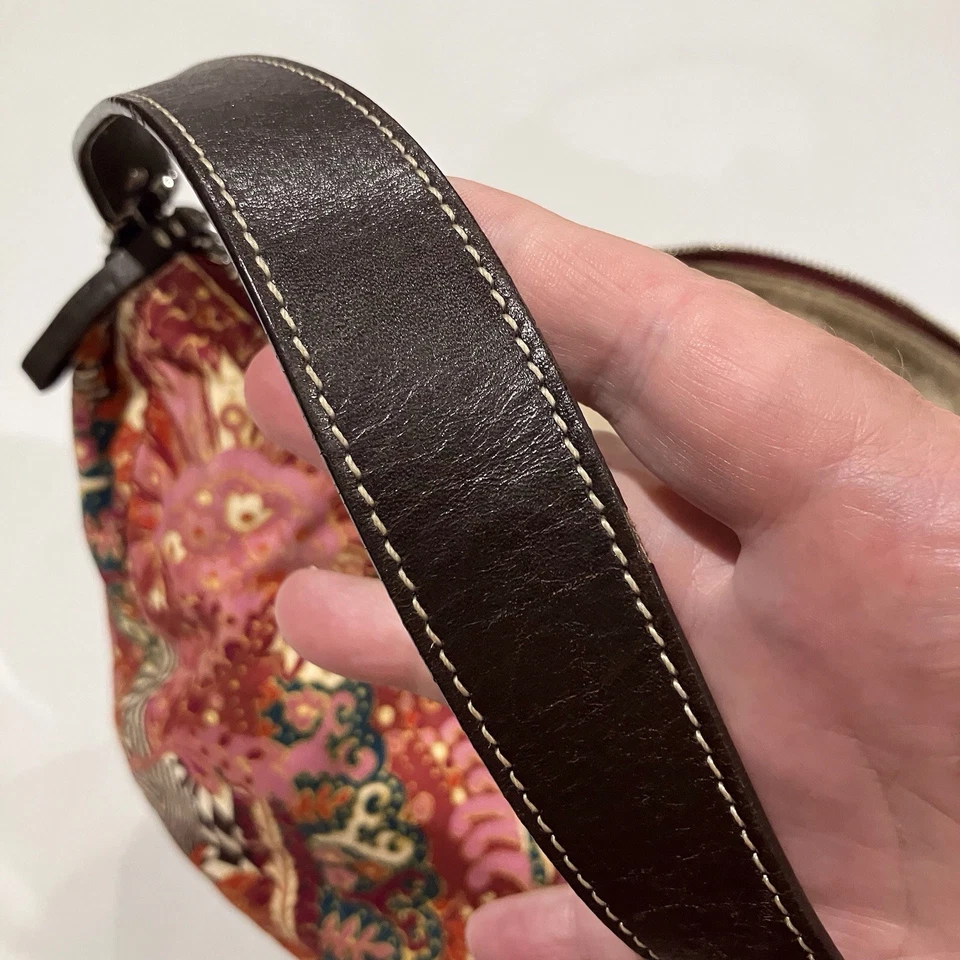 Bolso de Hombro KATE SPADE Vintage Patrón Floral Hobo Raro Multicolor Foto 3 de 4