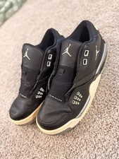 Jordan Flight 23 GS Black Grey Youth 6.5Y Sneakers Boys Girls Shoes EUC