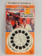 Vintage Dukes of Hazzard 3D View-Master 3 Reel Packet Set 1 SEALED NOS