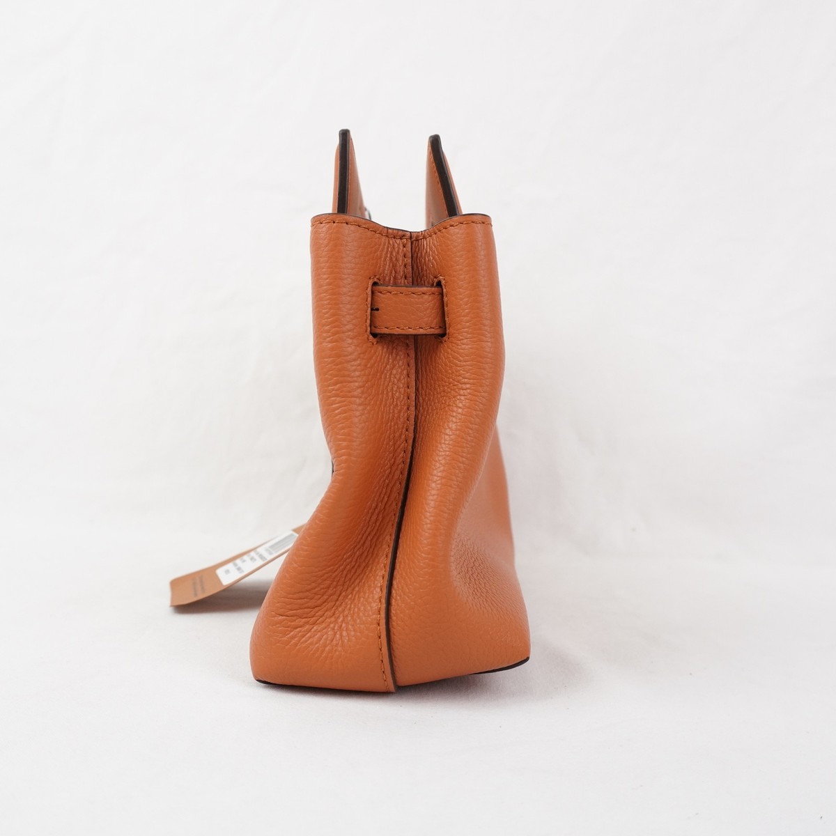 MCM Soft Diamond Logo Crossbody Tote Bag In Terracotta Embossed