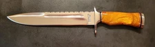 IMPACT CUTLERY CUSTOM D2 STEEL HUNTING BOWIE KNIFE RESIN HANDLE- 2234