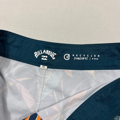 Billabong Board Shorts Lightweight Floral Surfing Boardies Trunks Mens W38 - Picture 7 of 14
