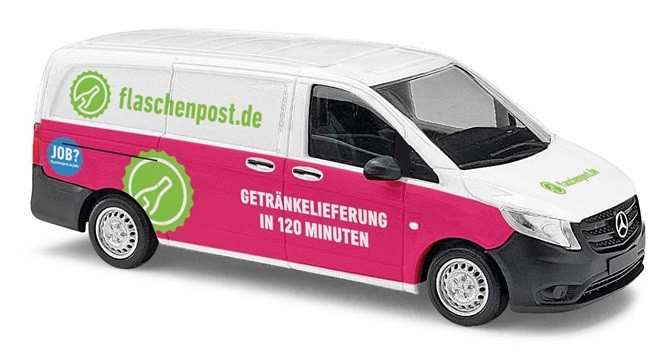 Busch 51106 - H0 - Mercedes Vito, Message in a Bottle - New