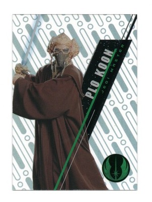 2016 Topps Star Wars High Tek FORM 1 PATTERN 1 BASE Card SW-33 / PLO KOON