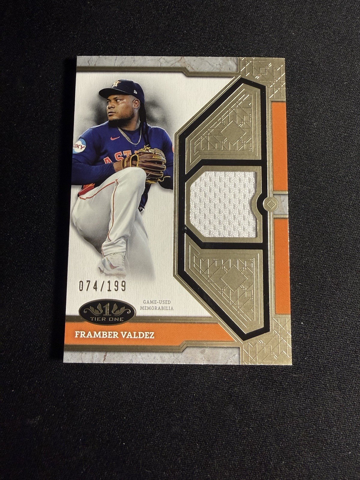 2024 Topps Tier One - Tier One Relics Framber Valdez #T1R-FV /199 (MEM)