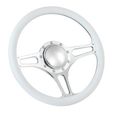 14 Billet Steering Wheels Half Wrap Ford Fairlane Galaxie Ltd Ranch W Horn