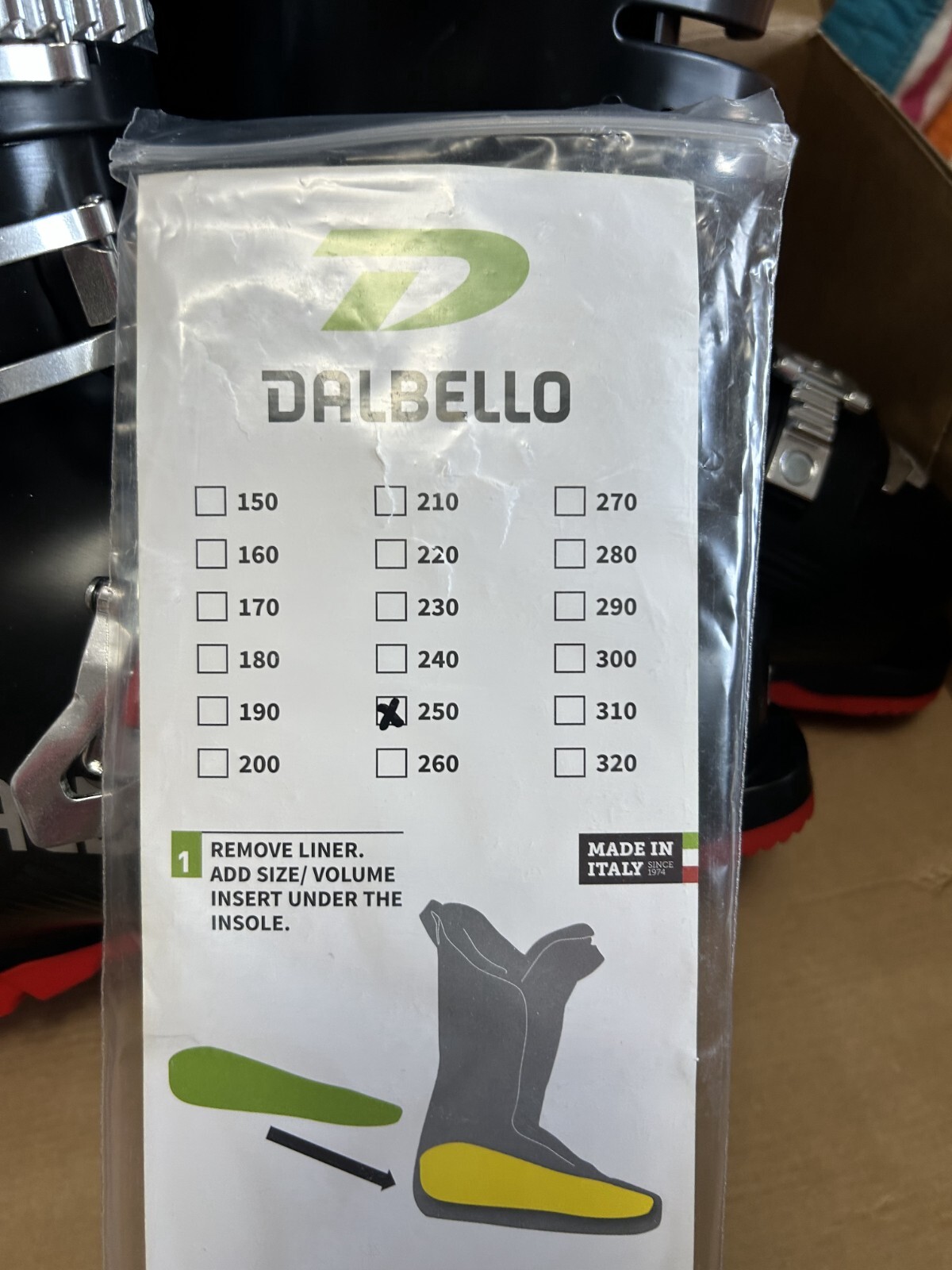 SALOMON Scarponi da sci uomo Dalbello DS MS Nero 2025 Taglia 25 25 5 Nuovi