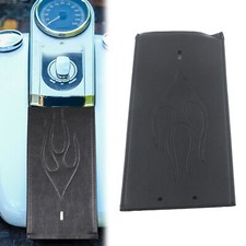 Gaskraftstofftank Panel Bib f&uuml;r Harley FXDWG 1993-03 Softail 2000-17 Mattschwarz