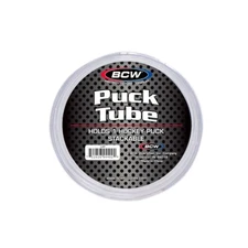 NEW (2 ct) BCW Puck Tube Display Case