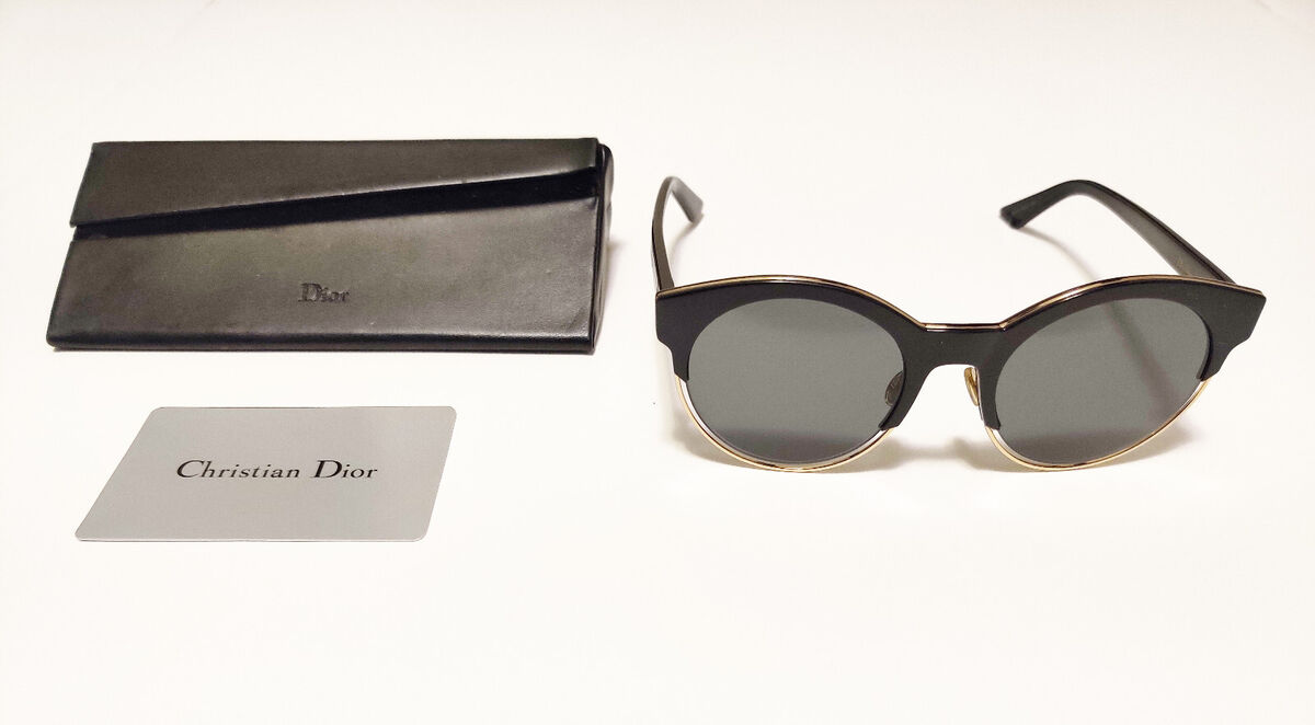 CHRISTIAN DIOR Black Gold SIDERAL 1 #J63Y1 Sunglasses - MINT CHRISTIAN DIOR Black Gold SIDERAL 1 #J63Y1 Sunglasses - MINT