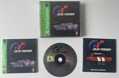 Gran Turismo GT1 Playstation (PS1) Greatest Hits Complete CiB