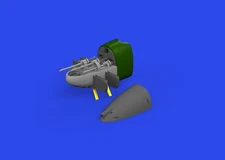 EDUARD 1/72 Aircraft- Bf110E Nose Guns for EDU Photo-Etch & Resin  EDU672311