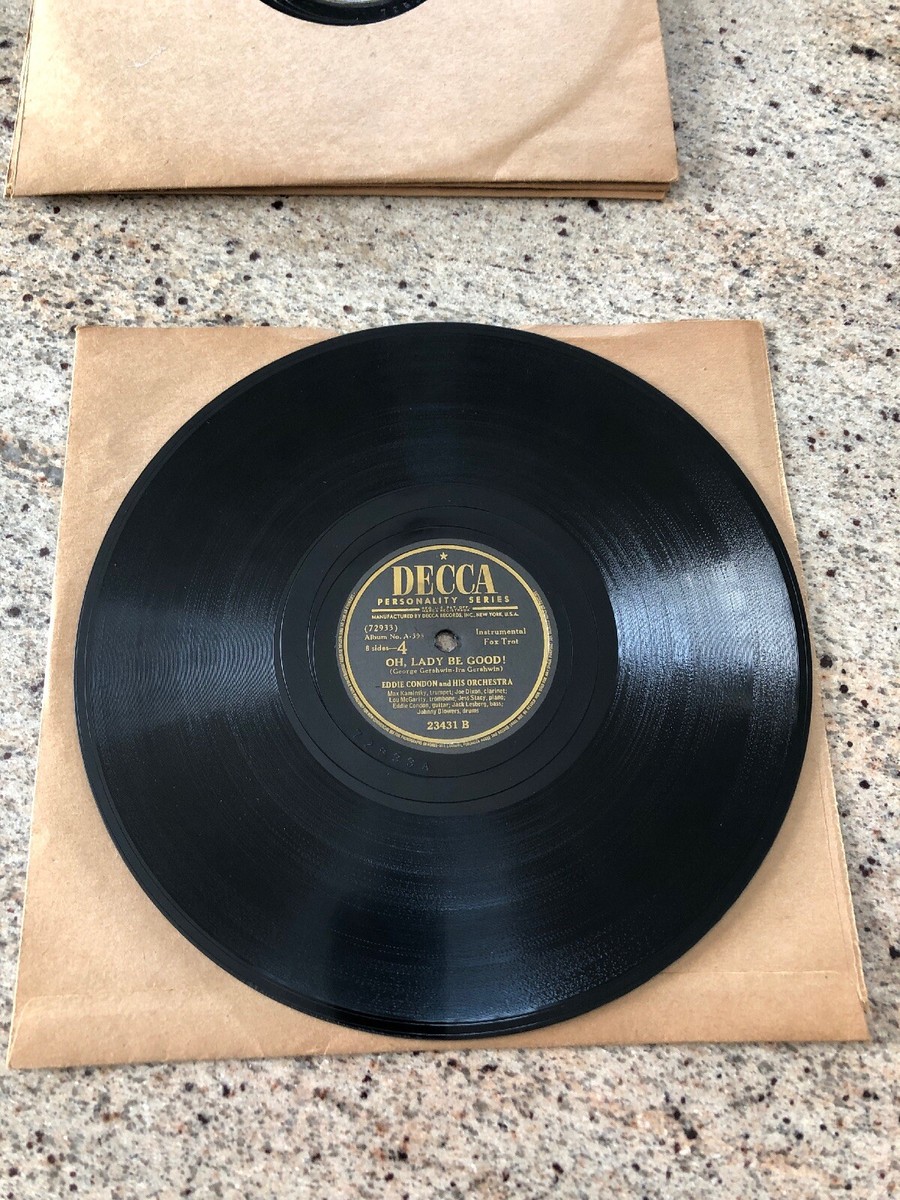 2箱 RARE Eddie Condon My One and Only Decca Records 78 Record | eBay