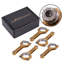 5x Titanizing Pleuel for Audi RS2 Quattro 2.2 L 5 Zylinder 20V Turbo 144mm