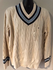 men's v neck knit sweater