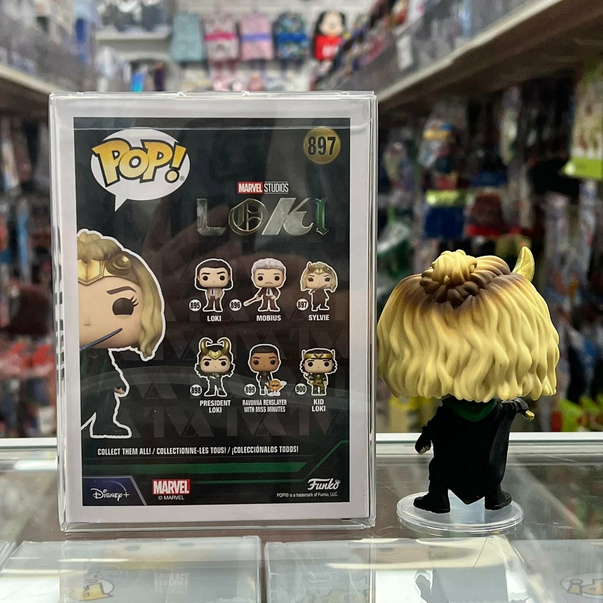 Funko Pop Marvel: Loki - Sylvie Vinyl Bobblehead - Collectable Vinyl Figure - Gift Idea - Official Merchandise - Toys For Kids & Adults - Superheroes Fans - Model Figure For - View #3