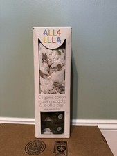 Organic Cotton Muslin Swaddle with 2 Stroller Clips Gift Set - Newborn to 2 Yrs