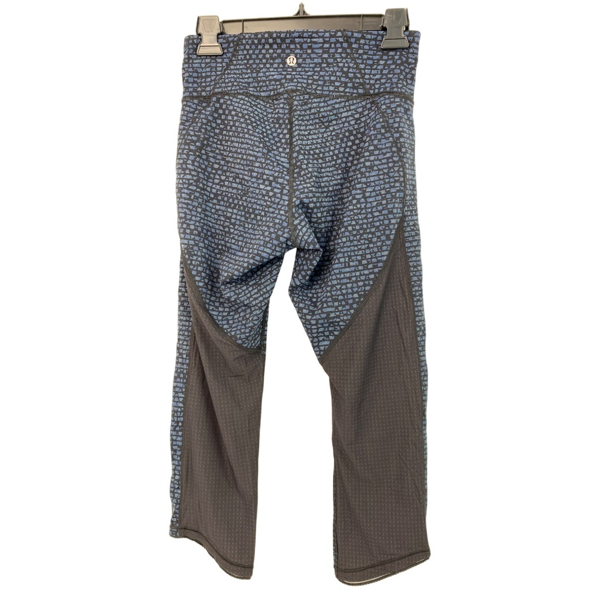 lululemon - lululemonレギンス Lululemon Size 6 Deep Breath Crop Shatter Weave Leggings