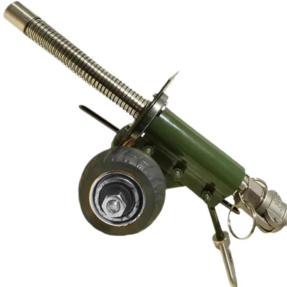 Mini Cañón de Lanzamiento de Petardos Acero Artillería Modelo Pesado Ornamento Militar Foto 4 de 4