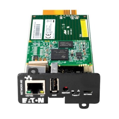 Eaton Network-M2 Card Remote Management Adapter Gigabit Ethernet for UPS/PDU.!!