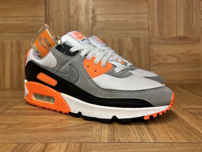 RARE🔥 Sz 8 - Nike Air Max 90 Recrafted Total Orange CW5458-101