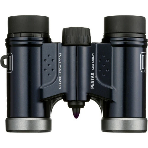 Pentax UD 9 x 21 Compact Binoculars in Navy Blue +Case & Strap (UK Stock) BNIB - Image 2 of 4