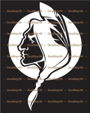 Native American Indian Warrior - Car/SUV/Truck Vinyl Die-Cut Peel N' Stick Decal