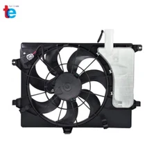 Radiator AC Condenser Cooling Fan Assembly For 11-13 Hyundai Elantra 253803X100