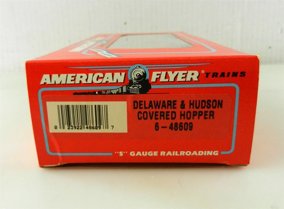 AMERICAN FLYER/Lionel S Scale #6-48609 Delaware&Hudson Covered Hopper ~NIB~ T141 - Image 3 of 3