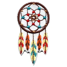 Native American Dream Catcher Embroidered Iron On Patch