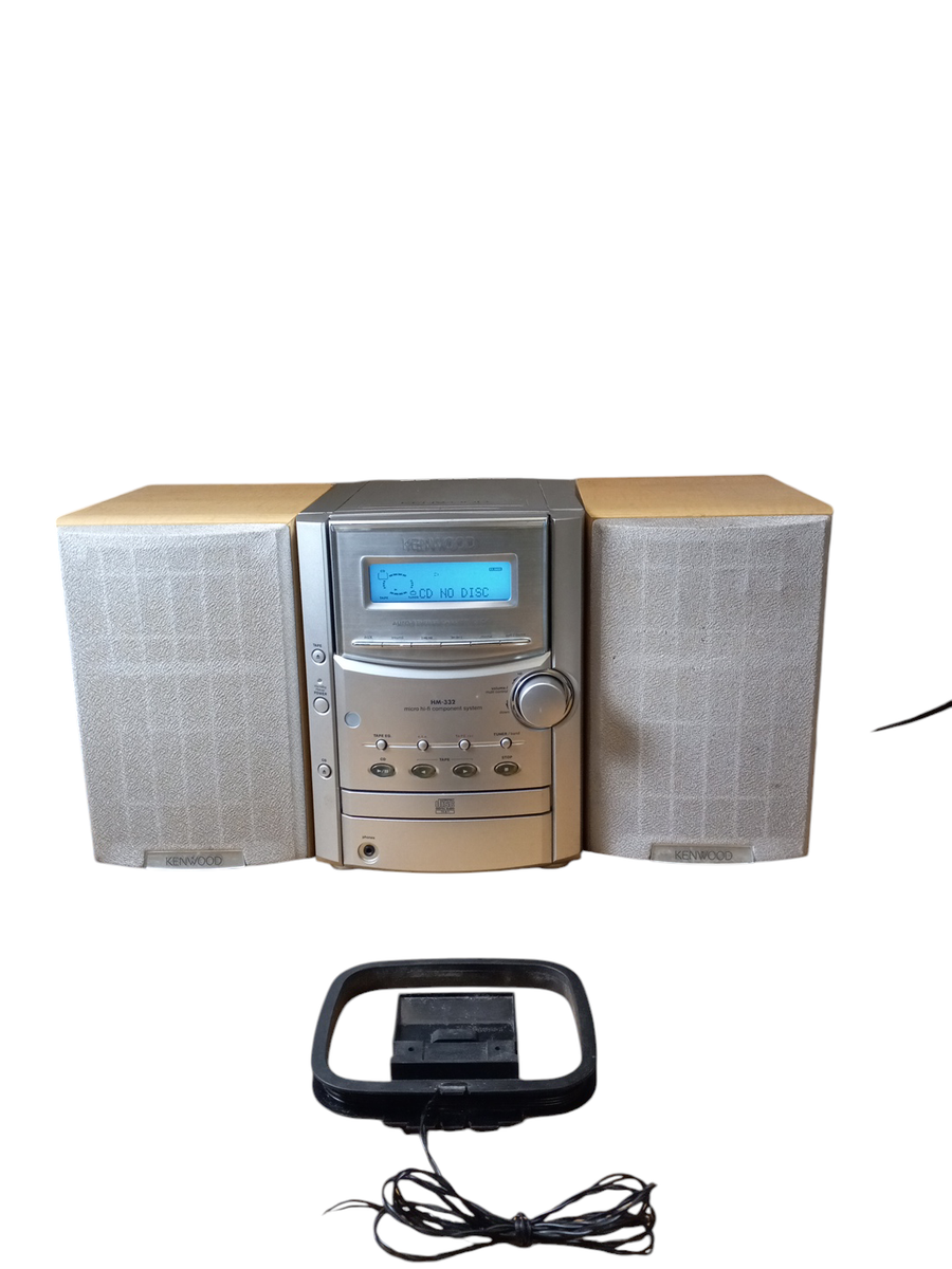 Kenwood HM-332 Mini Component System & Speakers | eBay