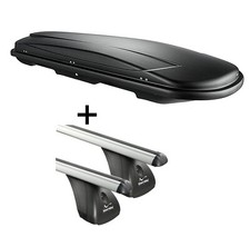 Dachbox VDPJUXT500L+Alu Dachträger VDP für für Mercedes CLS 4Türer 04-10 Dachbox VDPJUXT500L+Alu Dachträger VDP für für Mercedes CLS 4Türer 04-10