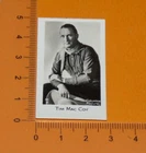 BRIDGEWATER CARD 1933 FILM STARS MOVIE HOLLYWOOD TIM MAC COY COW-BOY USA