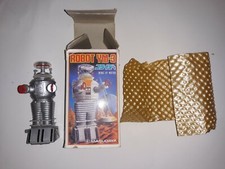 ROBOT YM-3 LOST IN SPACE 4.5" Wind Up made In JAPAN MASUDAYA 1985 NMIB