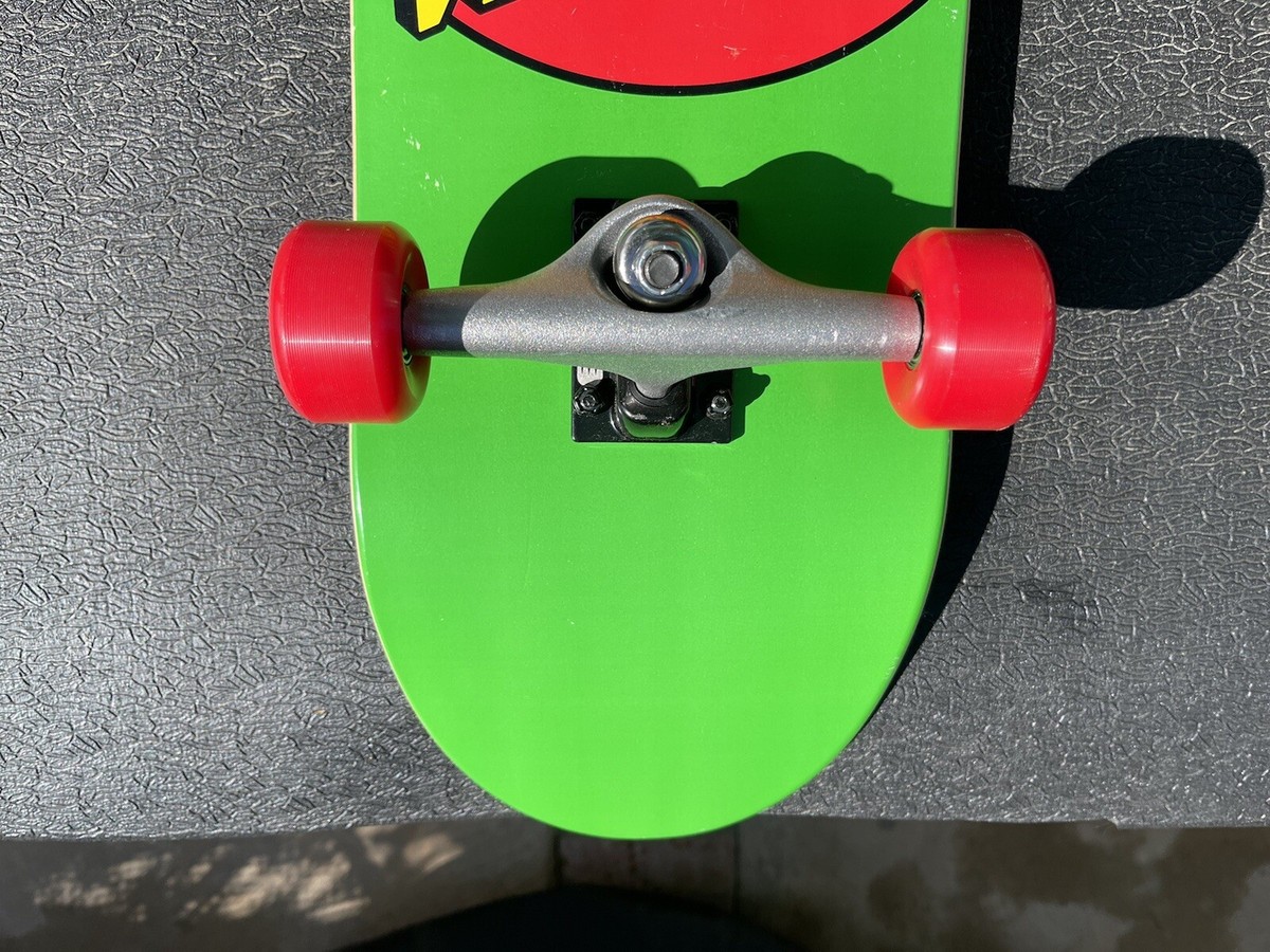 SP・セール‼︎ USA本物の道路標識【ウィーアーキャニオン、ビスマークウェイ】 SANTA CRUZ Complete Skateboard W/ OJ Way Style Wheels