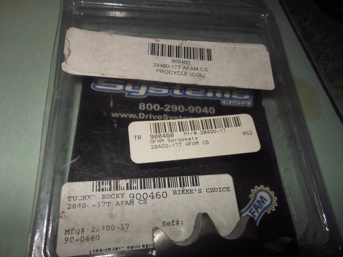 AFAM Steel Front Sprocket - 530 Pitch 17 Teeth Suzi/Kawa # 28400